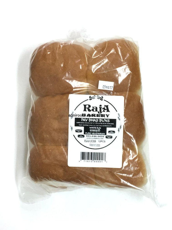 Raja Bakery - Pav Bhaji Buns - 12pcs - apniroots Grocery